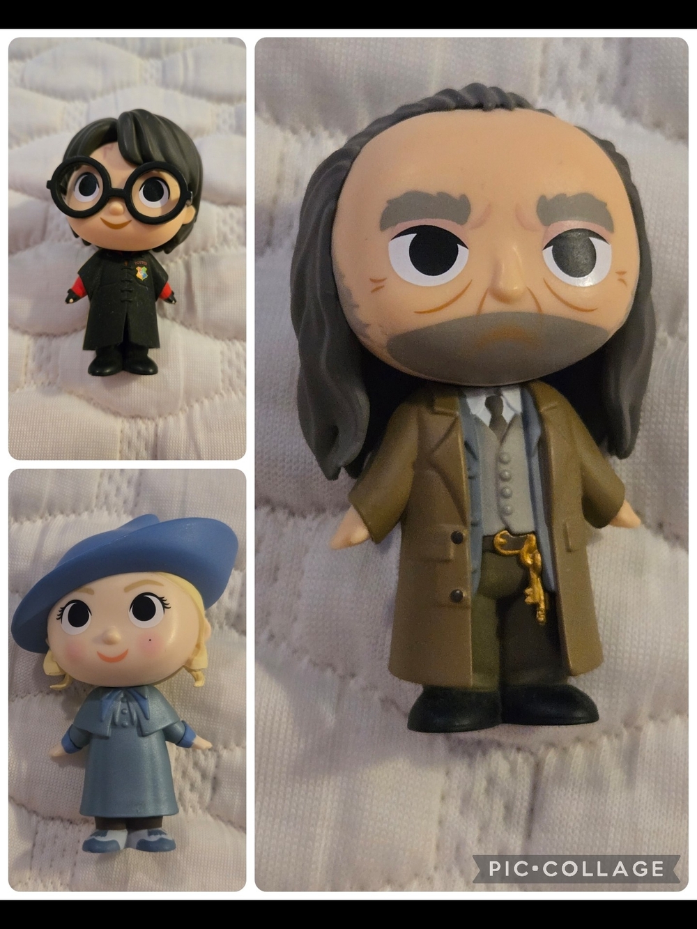 Funko Pop Mystery Minis Series Harry Potter Set Of 3 (Harry, Mr. Filch & Fleur )
